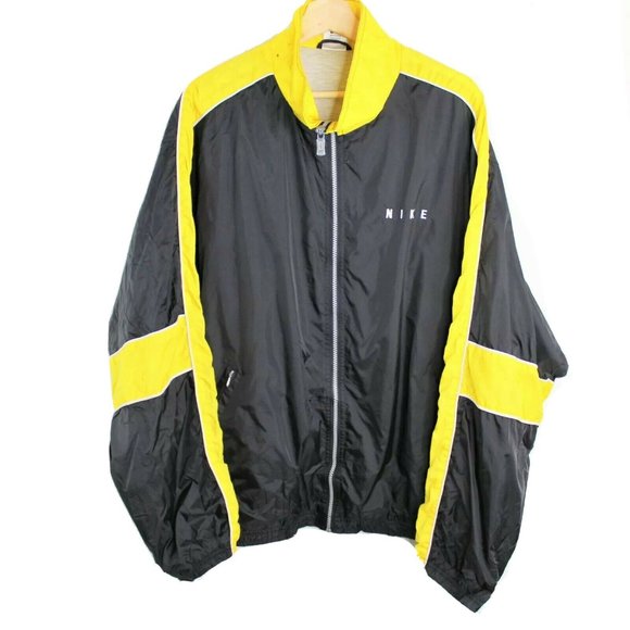 Nike Other - Vintage Nike Multi Color Windbreaker Jacket Yellow